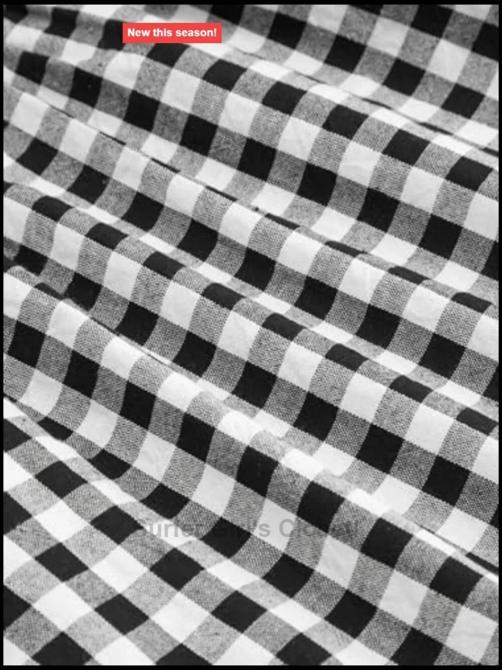 Gingham Puff Sleeve Tie Front Mini Dress Smocked Waist Babydoll Cotton Casual